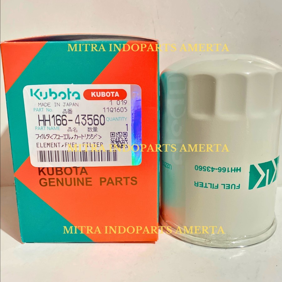 FUEL FILTER/FILTER SOLAR KUBOTA (HH166-43560)