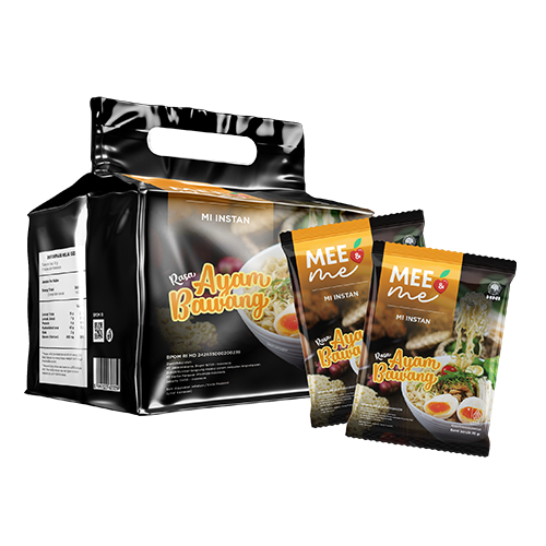 

Mie Sehat MEE & Me Rasa Ayam Bawang Less Gluten Pouch