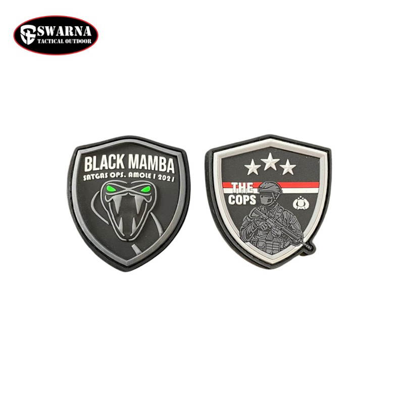 SWARNA TACTICAL - Patch Rubber - Patch Satgas