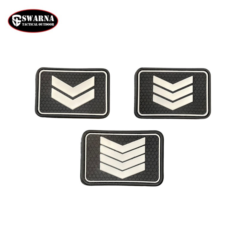 Patch Pangkat - Polisi - Rubber Patch - Swarna Tactical