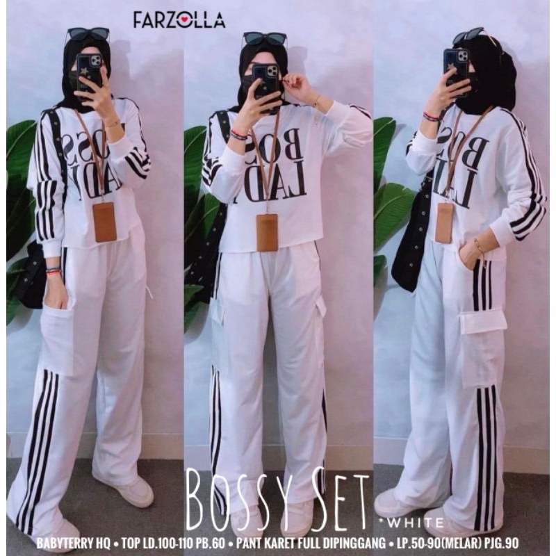 BOSSY SET BY FARZOLLA MAT BABYTERRY TEBAL ADEM