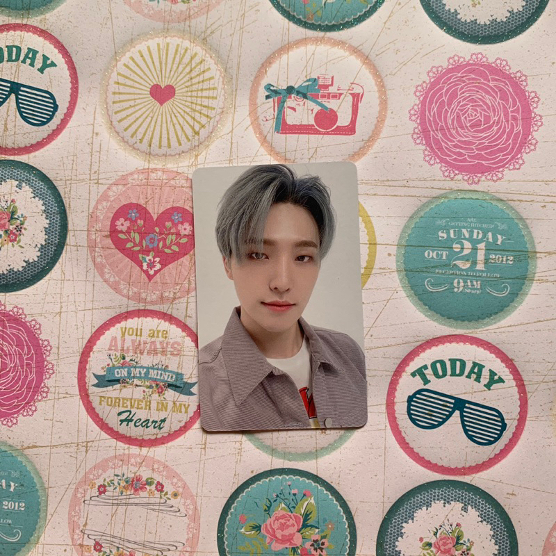 photocard pc dino seventeen season greetings 2022 sg22