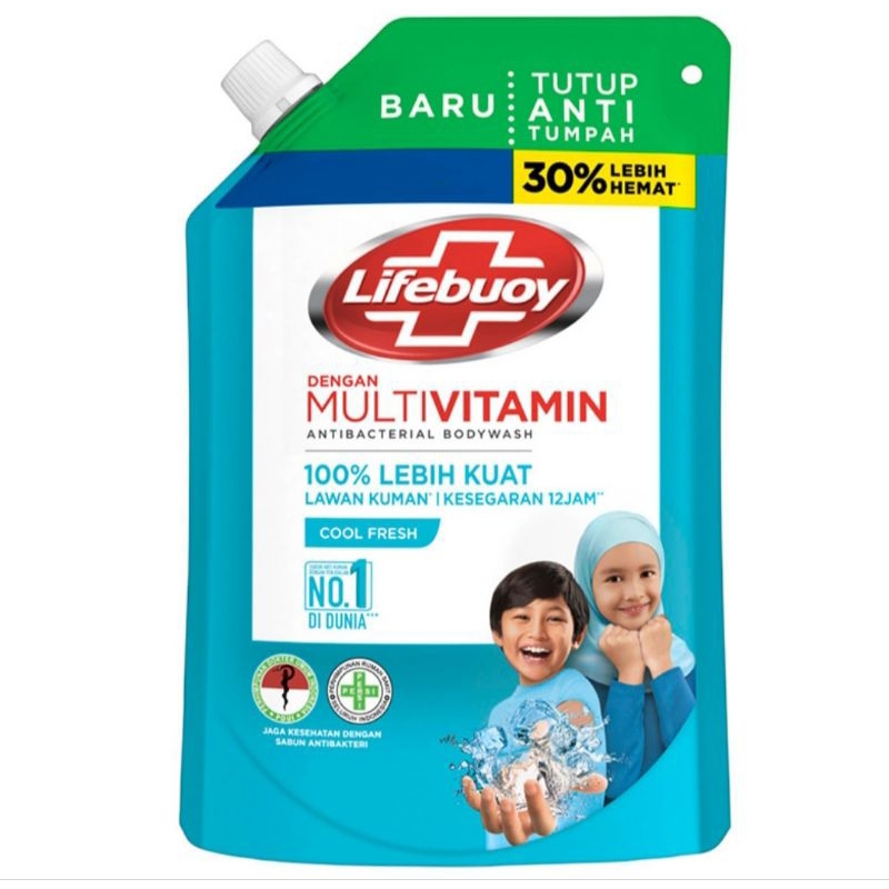 Lifebouy Sabun Mandi Cair Cool Fresh 400 ml