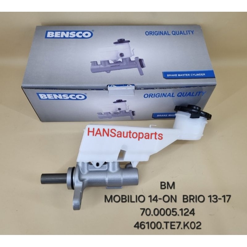 master rem atas B/M Assy Mobilio Brio merk bensco germany