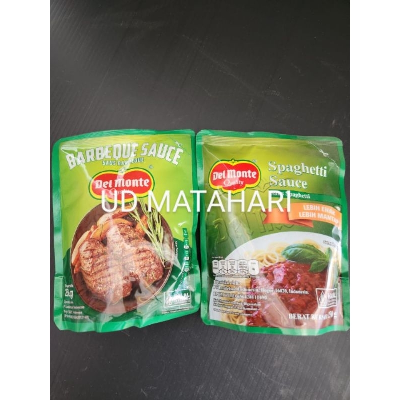 

Delmonte Saus Spaghetti/Saus Delmonte Barbeque / Del Monte Saus Lada Hitam
