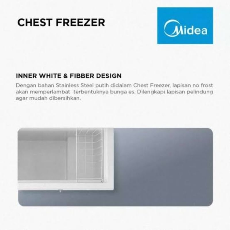 BOX FREEZER MIDEA 300LITER HS390CK