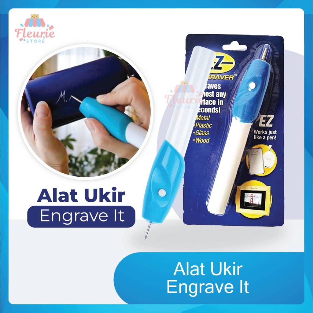 

Engrave It / Alat Ukir / Pengukir Grafir Kain Kayu Besi / Engrave Ukiran