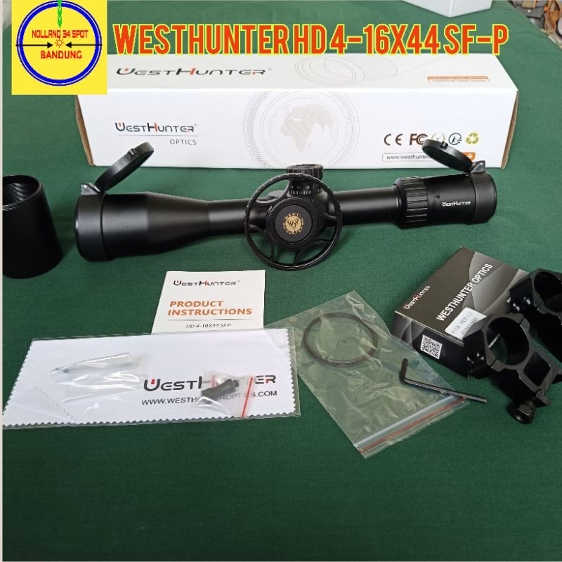 Telescope westhunter hd 4-16x44 sfp
