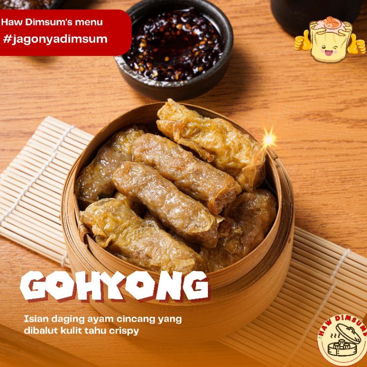 

STOK SIAP COD Lumpia Gohyong Frozen 255 pcs Saus Asam manis