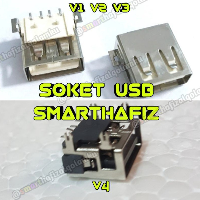 Soket USB Smart HafizLUBANG USB SMART HAFIZ PORT FLASHDISK SMARTHAFIZ VERSI 12345