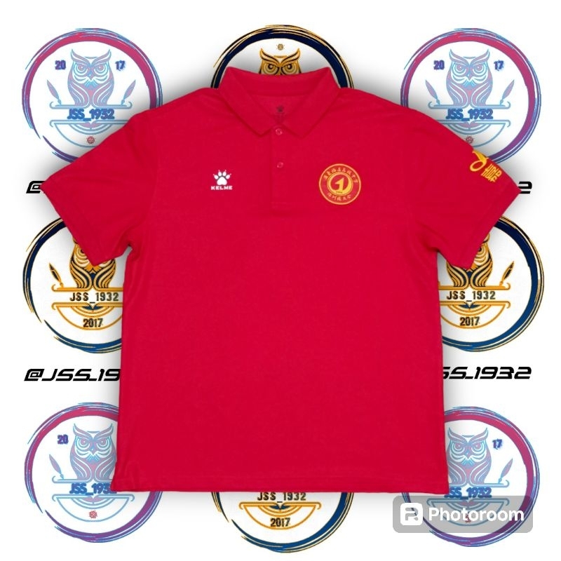 Poloshirt GUANGDONG MEIXIAN SENIOR HIGH SCHOOL ORIGINAL Murah Retro Vintage Rare Outfit Fashion Sken