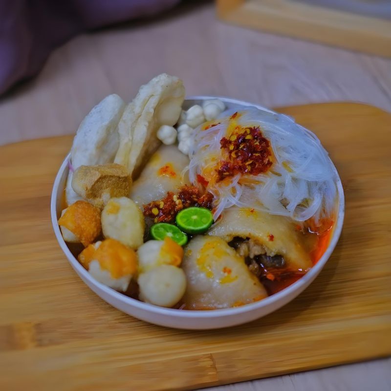 

PANGSIT ISI TETELAN TOPING BIHUN LENGKAP | WAROENG BACI