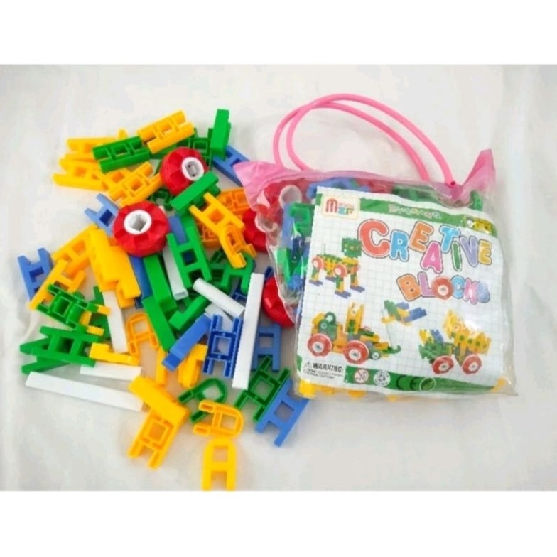 ART C52V MAINAN ANAK CREATIVE BLOCK LASY TAS
