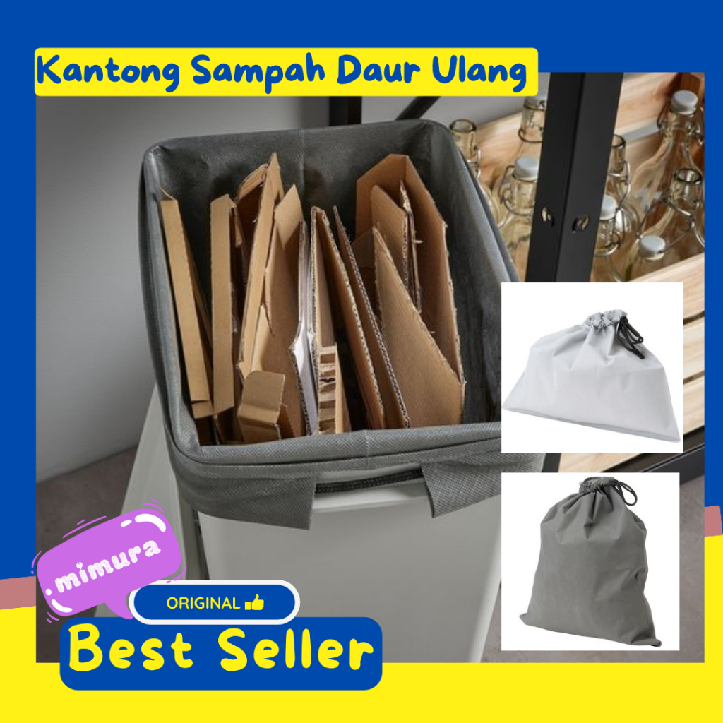 Tas Sampah Kantong Sampah Daur Ulang Recycle Bin Trash Bin Bag