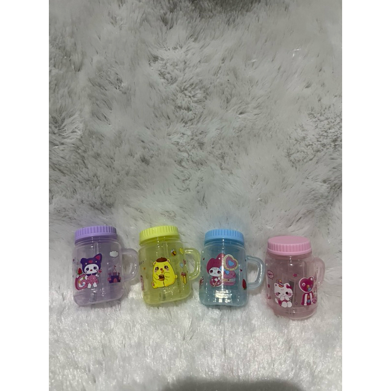 

041 rautan sanrio model gelas kuromi / pompompurin / my melody / hello kitty