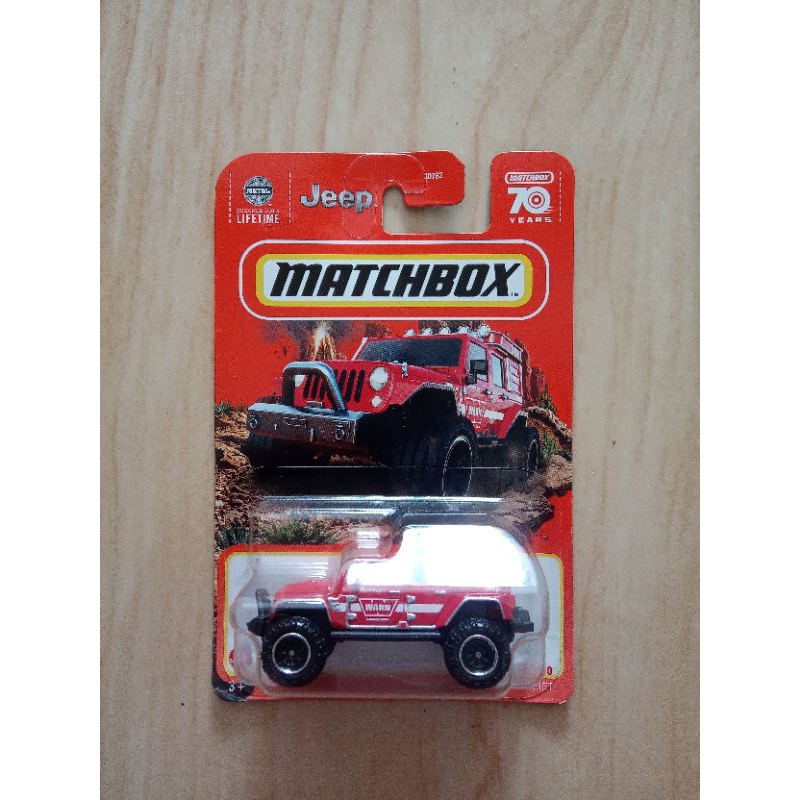 Matchbox Jeep Wrangler Superlift