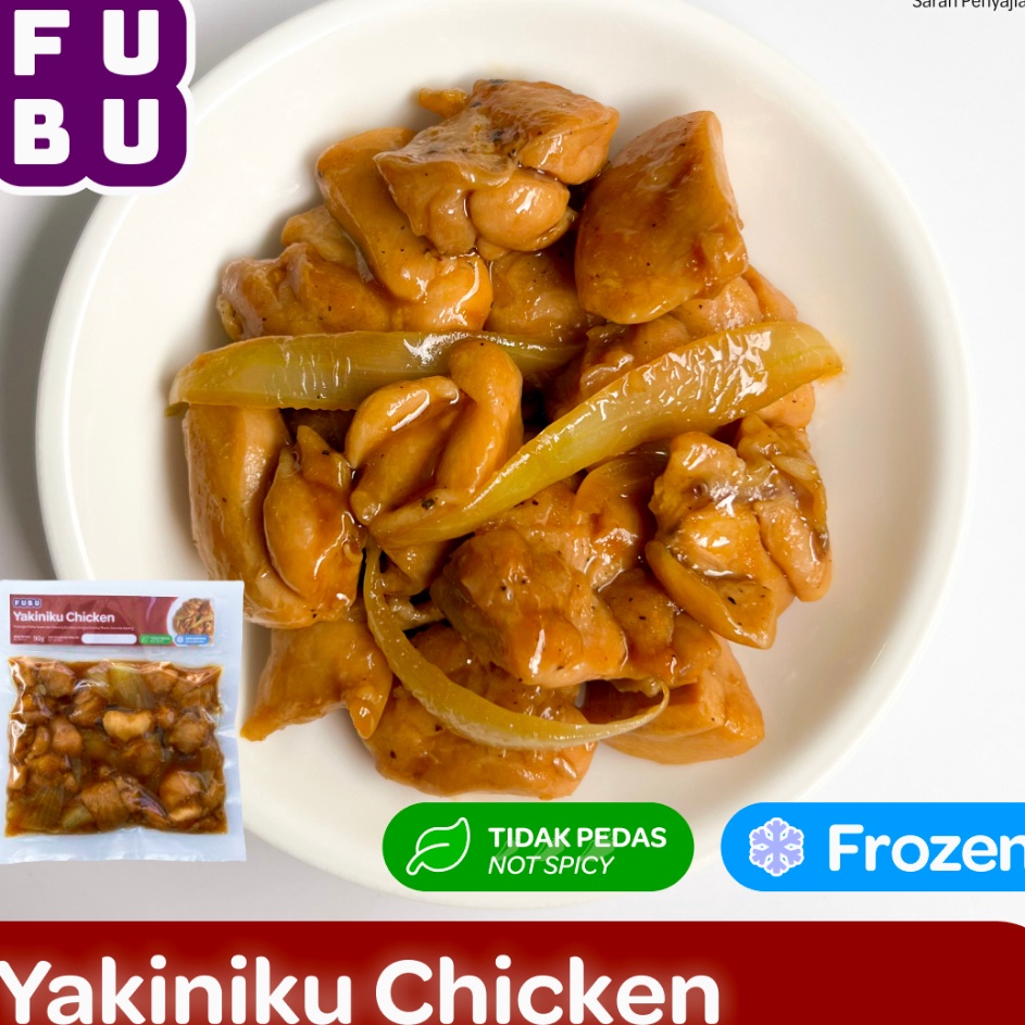 

COD FUBU Yakiniku Chicken Ayam Manis Asin ala Jepang Satu Porsi Lauk Instan Frozen Food