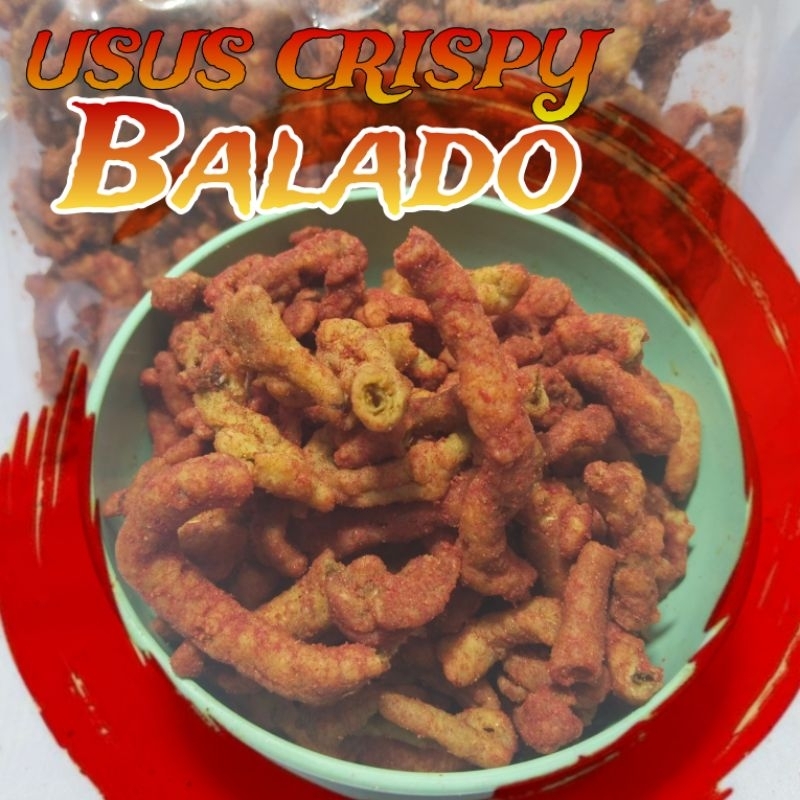 

Keripik Usus Crispy Balado 250g