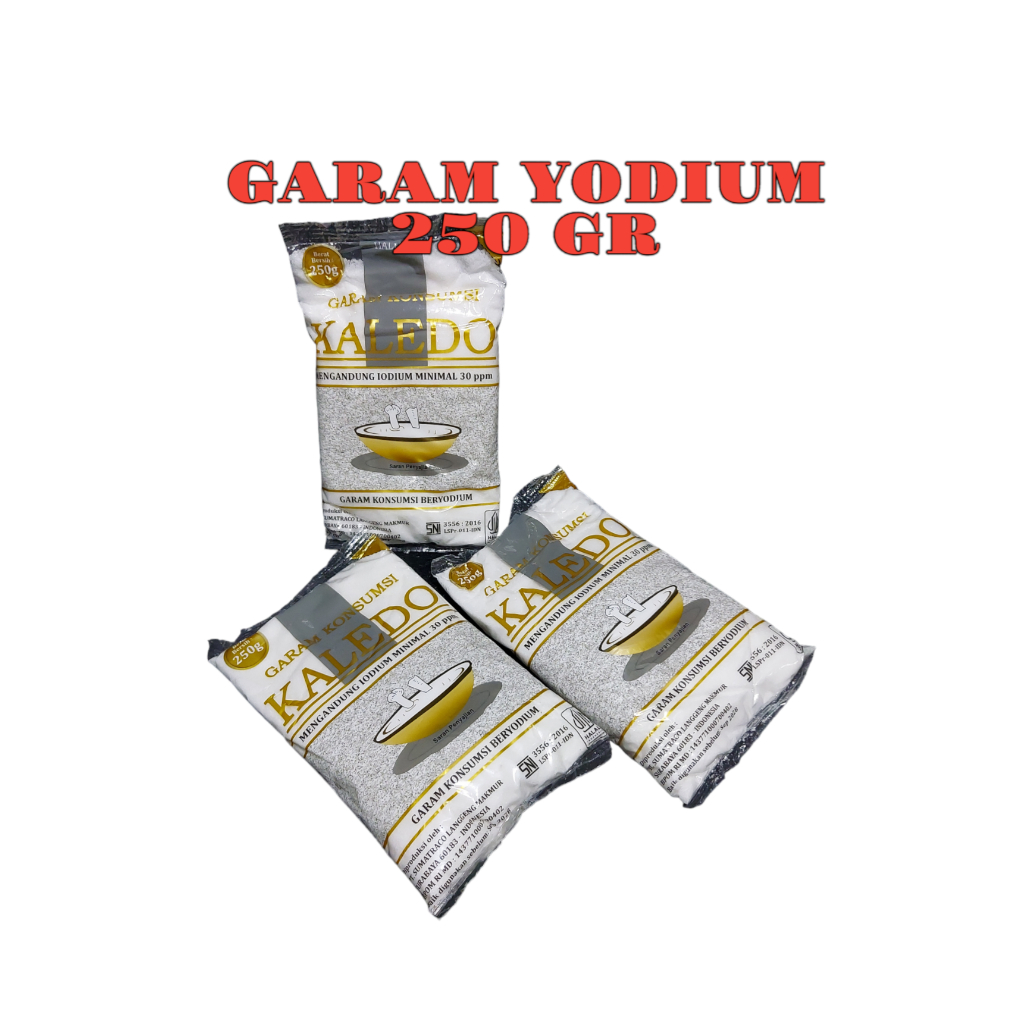 

Garam Kaledo Garam Konsumsi Beryodium 250gr