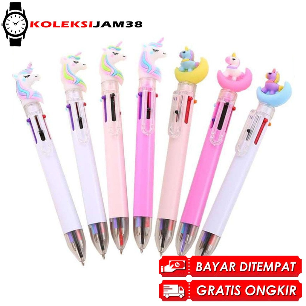 

BISA COD ! Pena Karakter Mekanik 6 Warna Unicorn Full Moon Pulpen Karakter Unicorn Warna Warni Pulpen Unicorn Multicolor Pulpen Lucu Alat Tulis Kantor