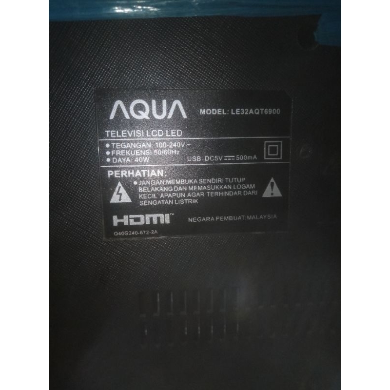 IC Eeprom TV LED AQUA LE32AQT6900 Siap Pakai