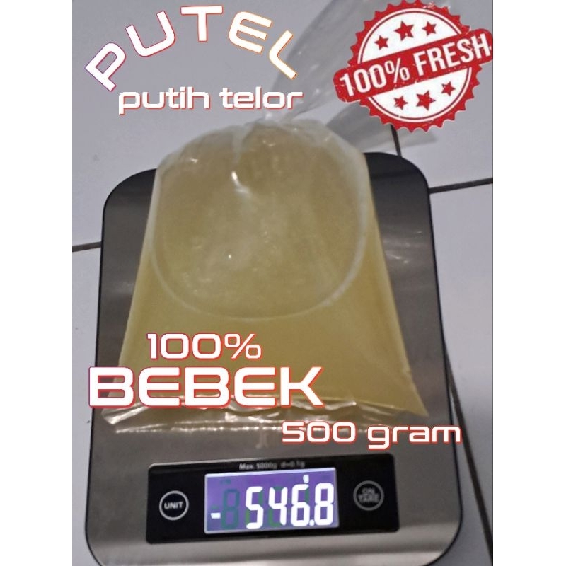 

PUTIH TELOR BEBEK 100% FRESH BARANG P.O