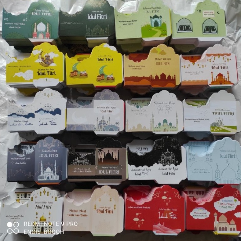 

1KG ISI 1 lembarAmplop lebaran ukuran medium 7x115 bisa COD ART D9E5