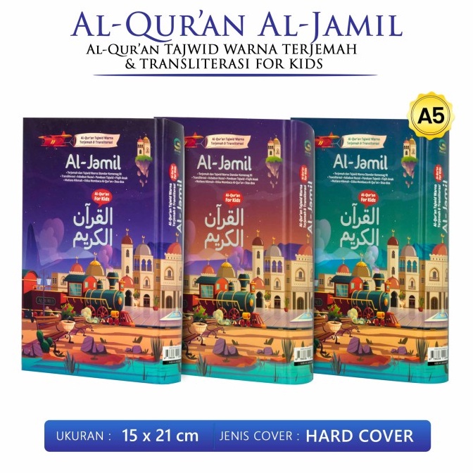 

BISA CETAK NAMA Al Quran For Kids Tajwid Warna Terjemah Dan Transliterasi Al Jamil A5 ART O2R9