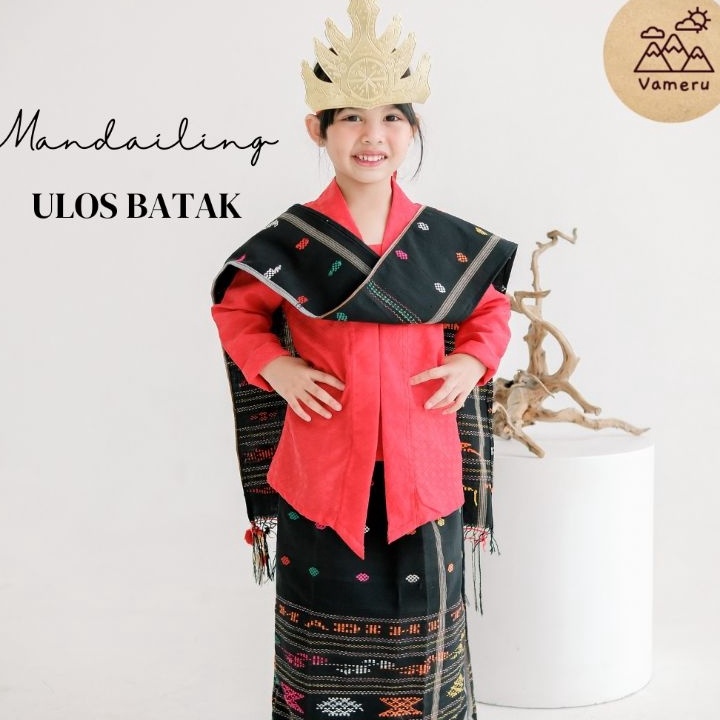 STOK SIAP COD BAJU ADAT ANAK BATAK MANDAILING ULOS