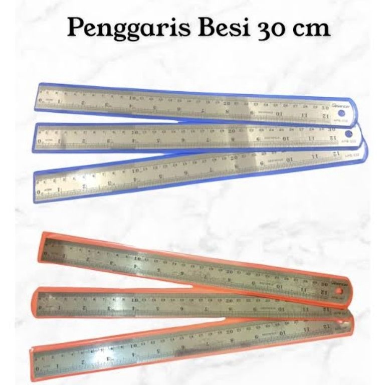 

LUSIN MISTAR BESI 3CM VANCO PENGGARIS ART N2U3