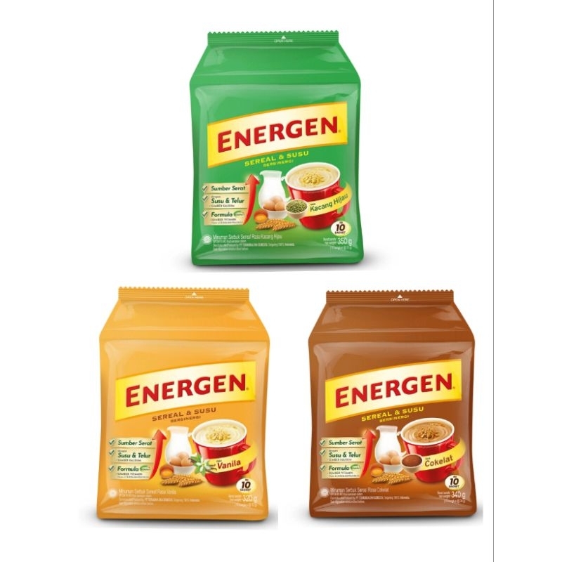 

Energen Minuman Sereal 10 pack