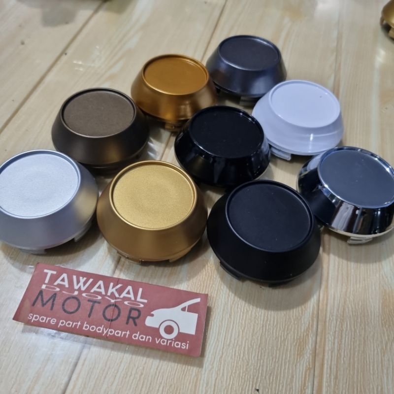 tutup velg dop roda dop velg racing variasi kerucut 6.5cm polos