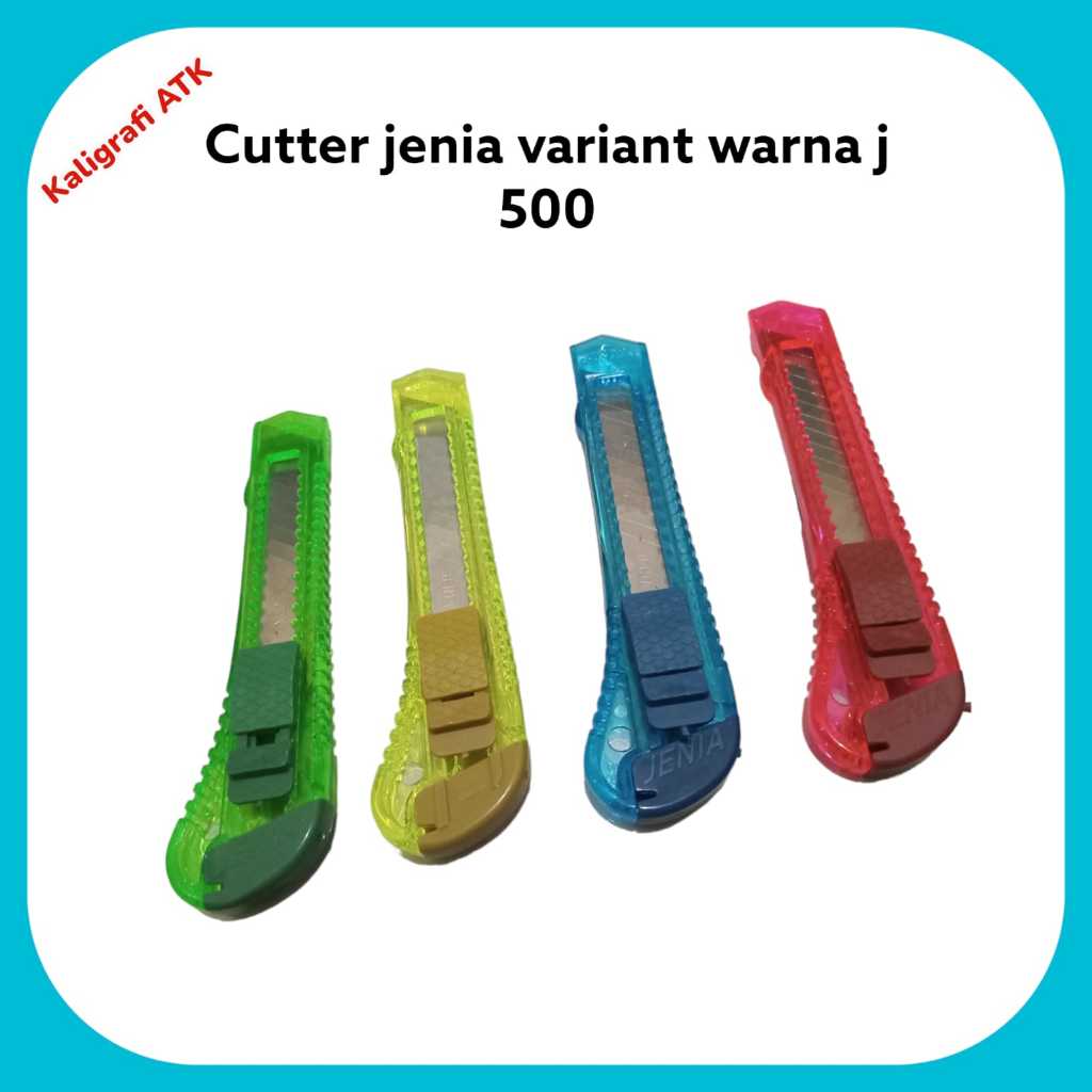 

Cutter besar Jenia transparan J500