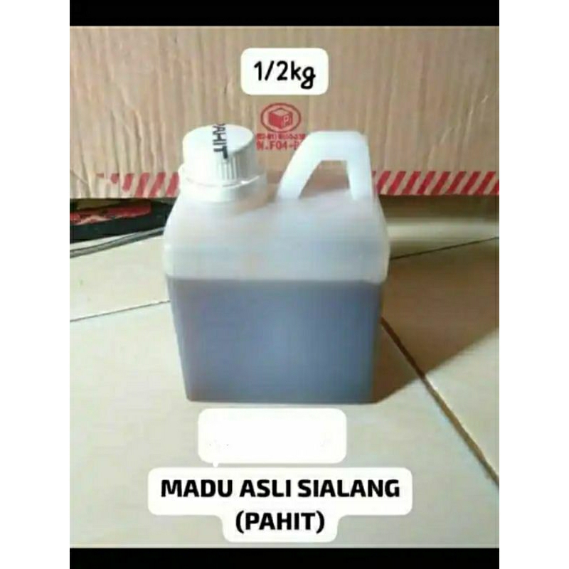 

Madu Murni Sialang Hitam Pahit 1/2 kg / 500gr