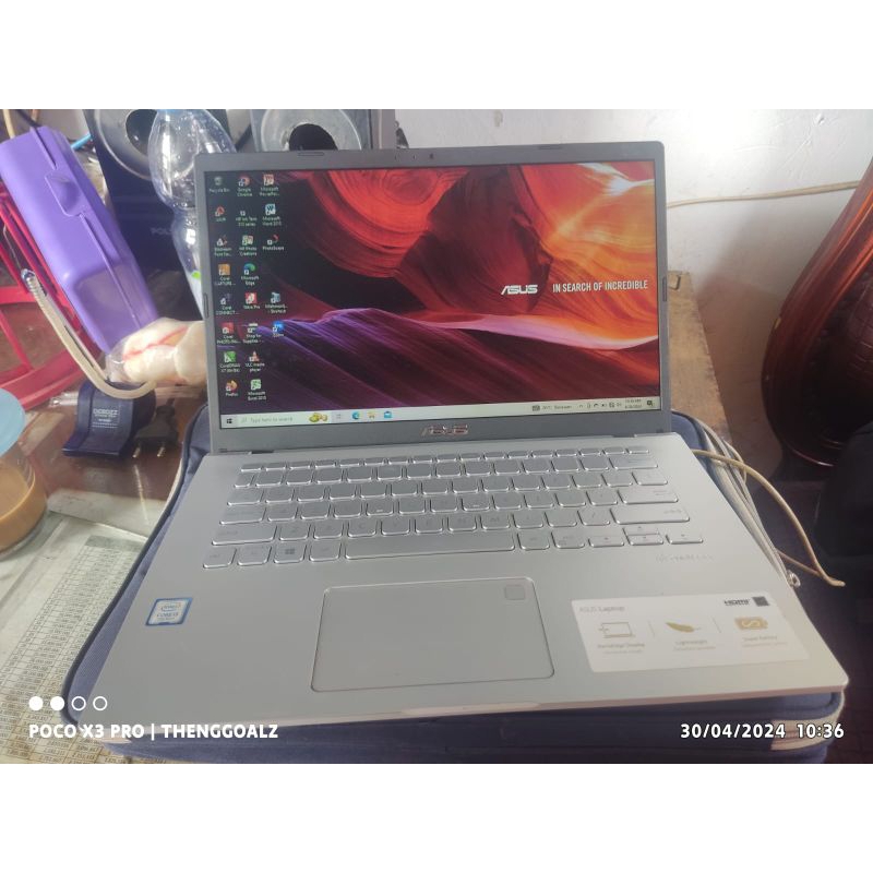 laptop second Asus vivobook x409ua