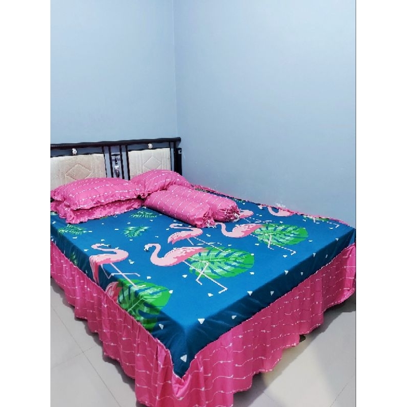 Sprei Rumbai ukuran No. 1/Sprei Rumbai Lady Rose