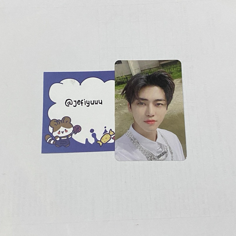 pc photocard na jaemin jumatan album hello future kihno future ver nct dream mark jeno haechan renju