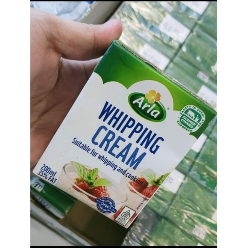 

whipping cream arla/wipped cream arla/krim arla