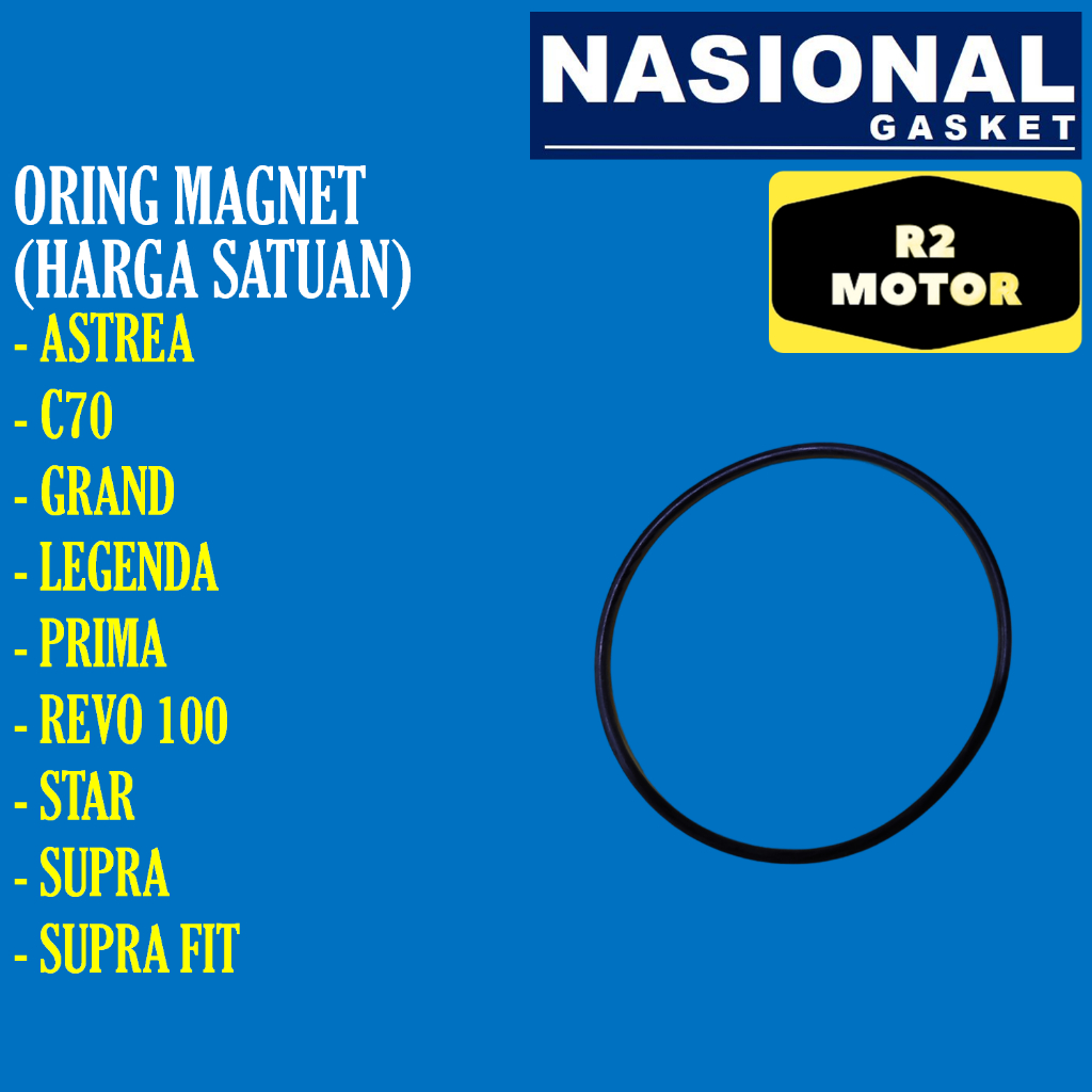 NGI SEAL SIL ORING MAGNET ASTREA C70 GRAND LEGENDA PRIMA REVO 100 STAR SUPRA FIT ORIGINAL MURAH KUAT