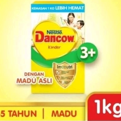 Dancow 3+ madu 1kg dan Dancow 3+ Vanilla 1kg