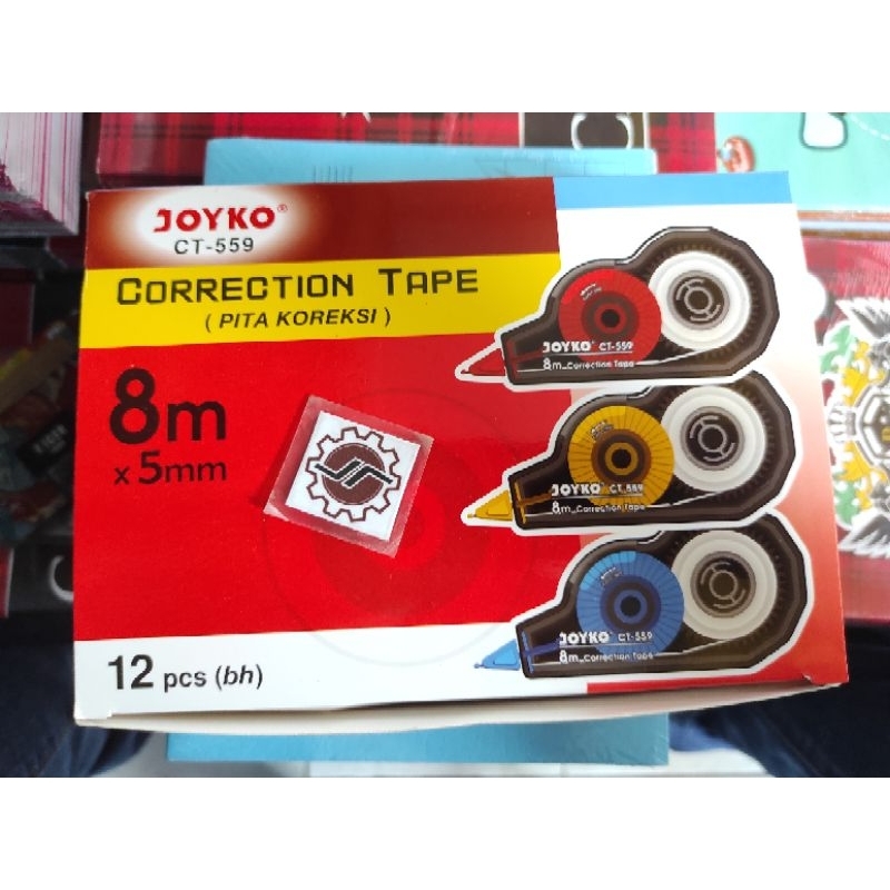 

Correction Tape Joyko CT-559 8meter