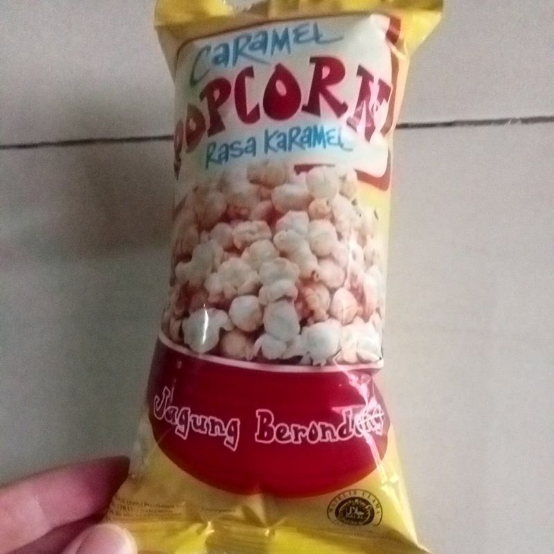 

pop corn caramel