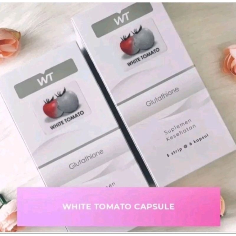 DIJAMIN 100% ORIGINAL  WHITE TOMATO GLUTATHIONE By Dr. Richard Lee EXP AGUSTUS 2025