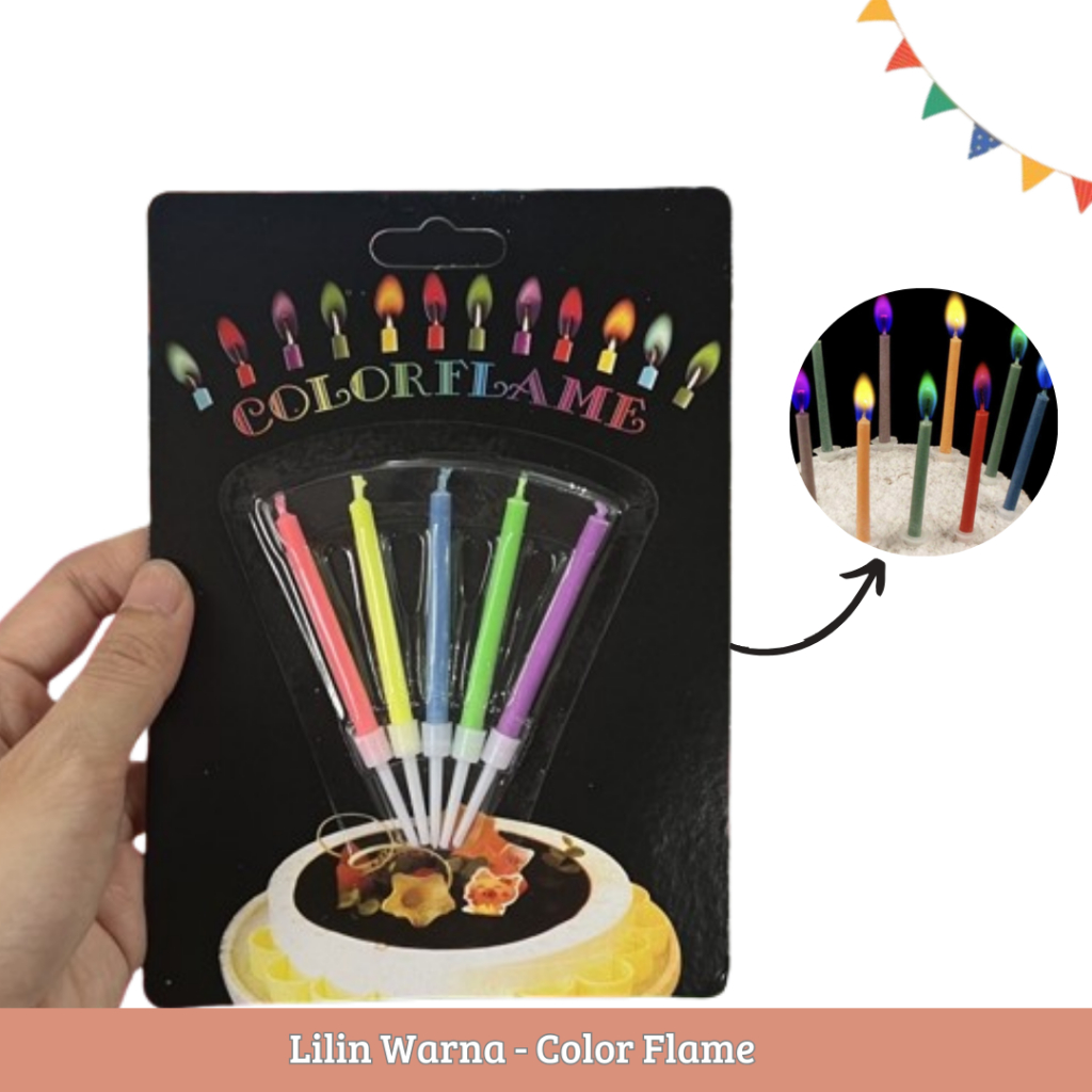 Lilin Api Warna - Color Flame