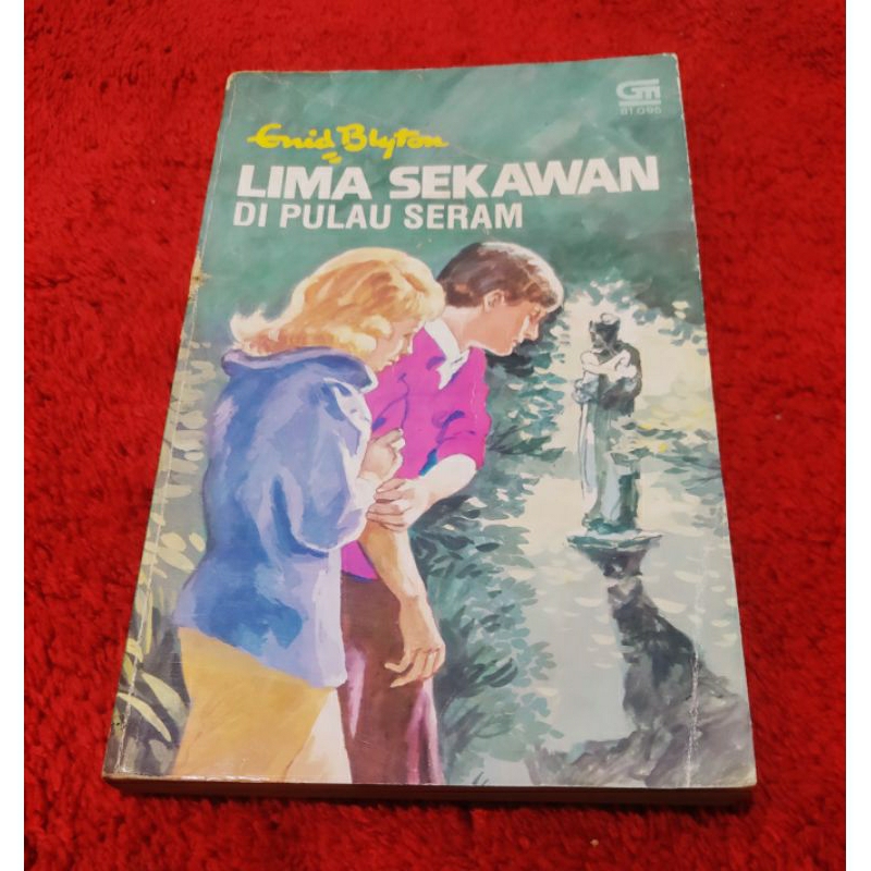 Novel Enid Blyton Lima Sekawan "Di Pulau Seram" ORI cover lama preloved