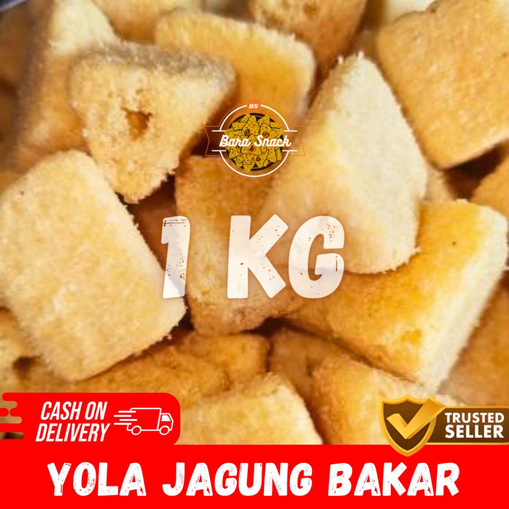 

[ 1KG ] Stik Yola Momogi Jagung Bakar Segitiga / Camilan Snack Kiloan Murah -B