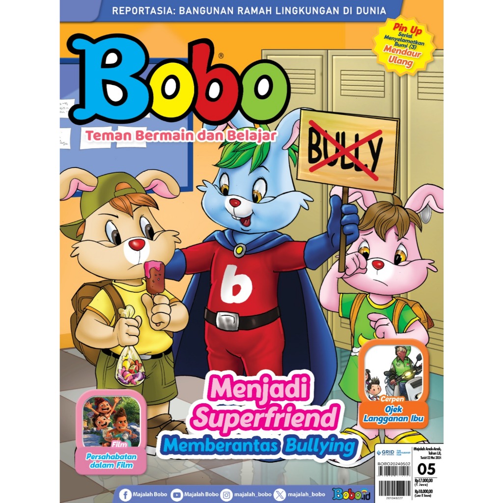 Majalah Bobo edisi Mei 2024 - Bobo No.05