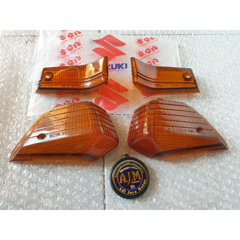 Mika Sein Sen Depan Belakang RC 100 RC100 Original Suzuki