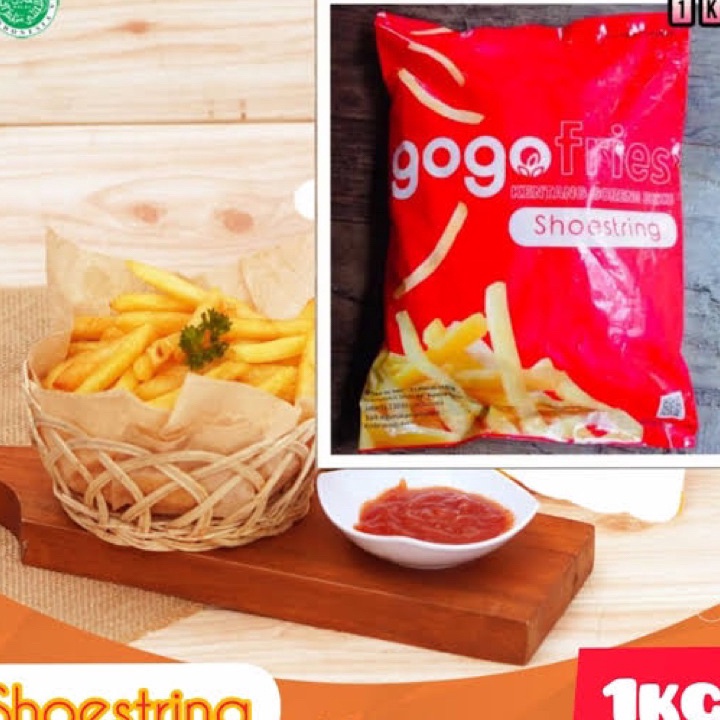 

READY STOK kentang shoestring gogo 1 kg