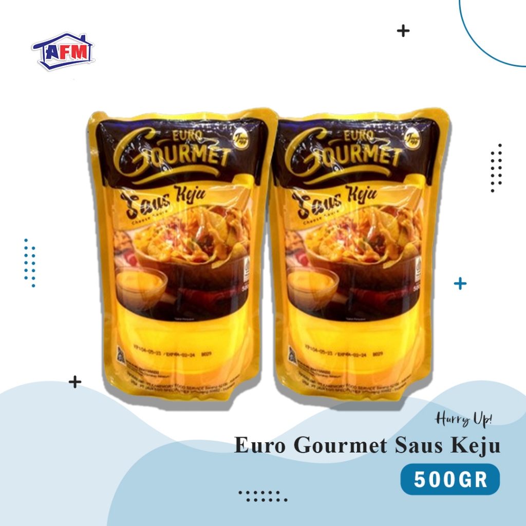 

Saus Keju Cheese Sauce Euro Gourmet 500gr